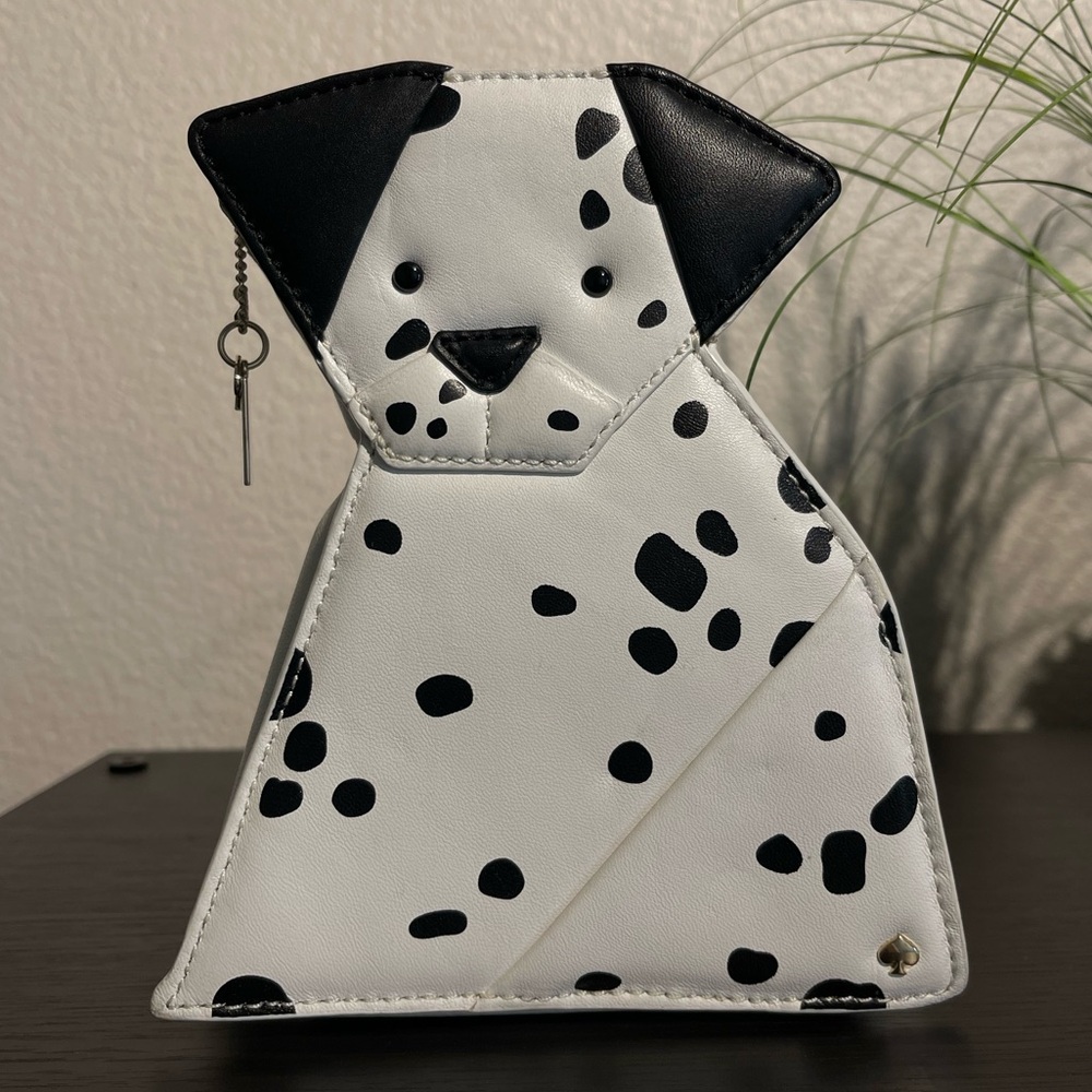 Kate Spade Novelty Origami Dalmatian Clutch